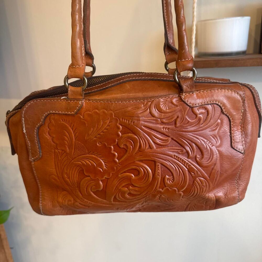 Patricia Nash Women's Brown and Tan Bag